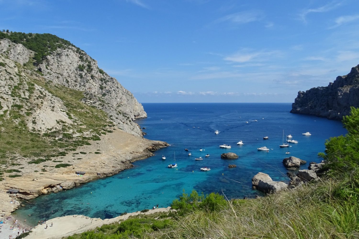 Tips auto huren op Mallorca + eigen ervaring - Afdaling naar Cala Figuera