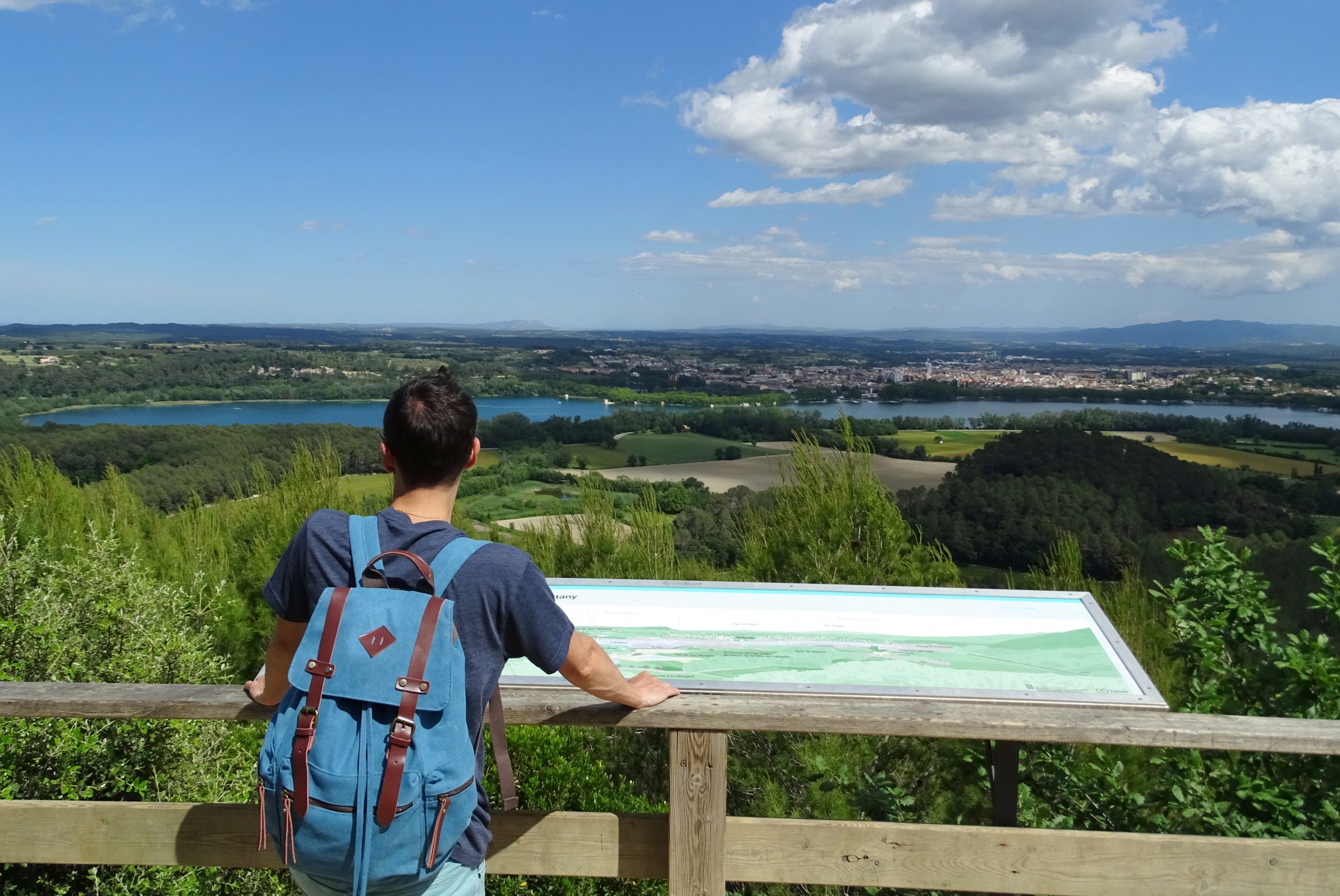 Uitzichtpunt op Puig Clarà