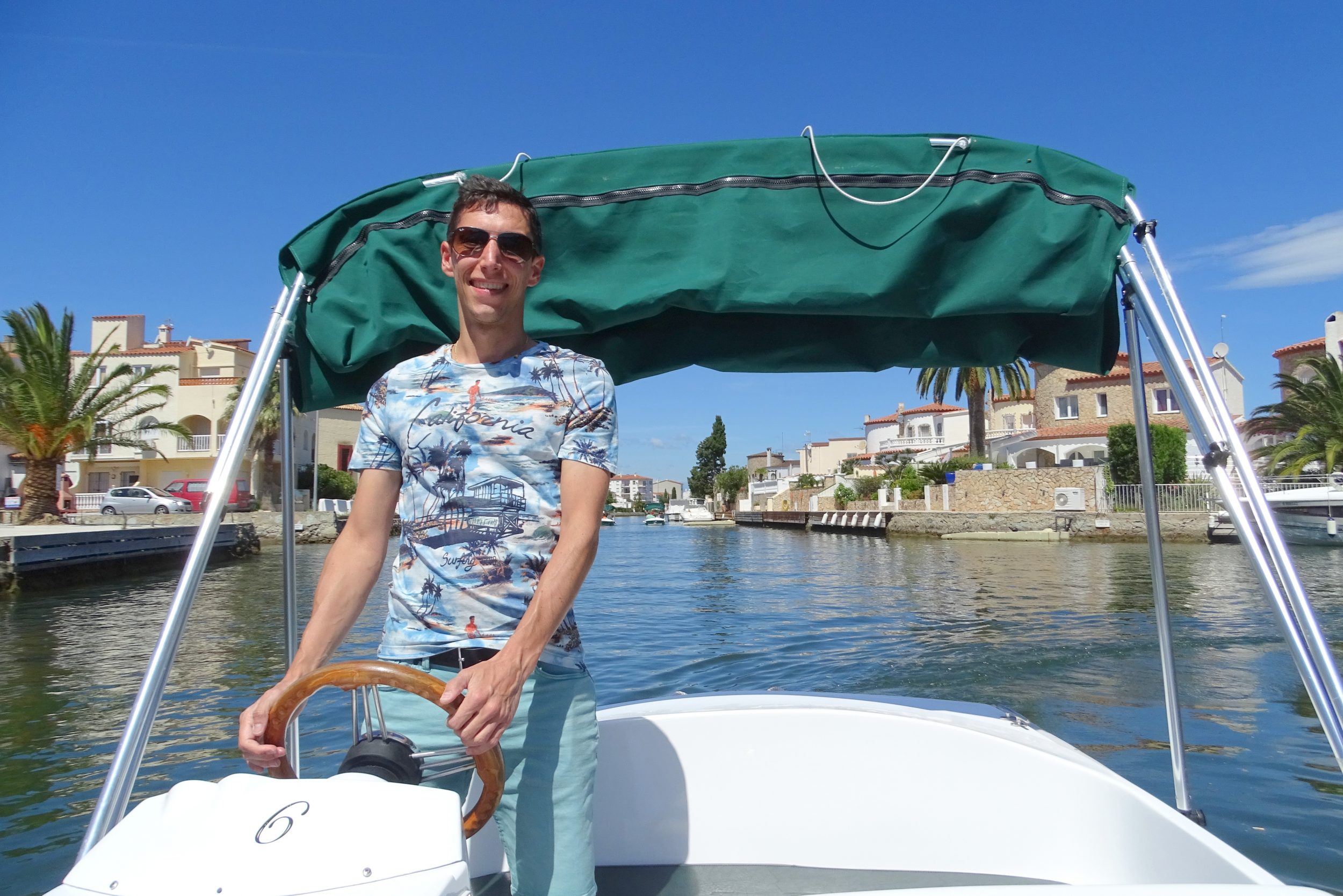 Elektrische huurboot van Eco Boats