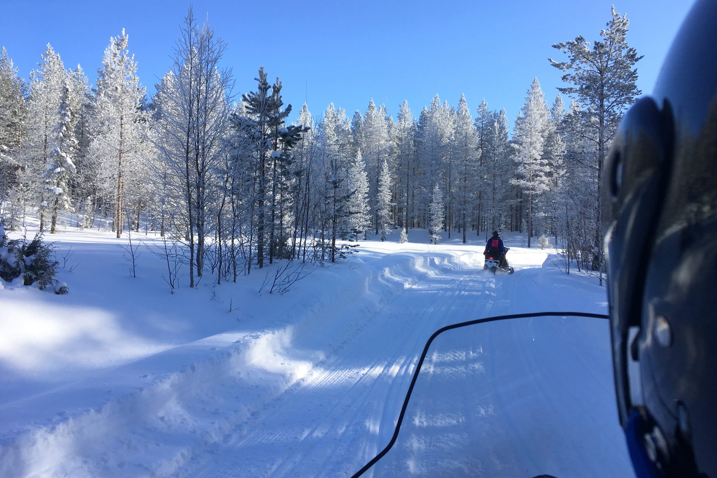 Sneeuwscootersafari