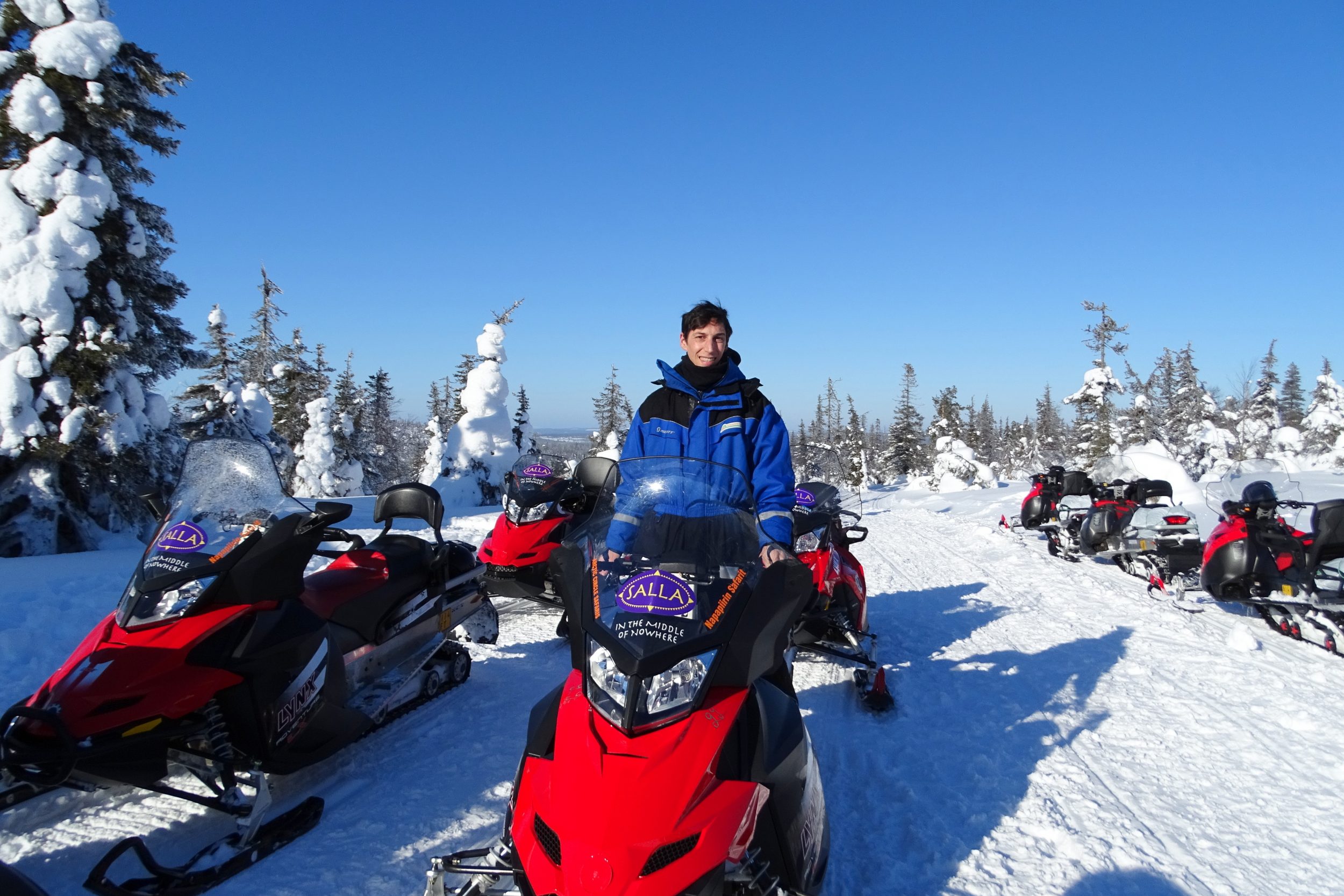 Sneeuwscootersafari