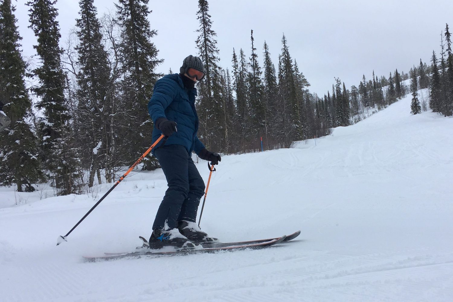 Skiën op wintervakantie in Fins Lapland