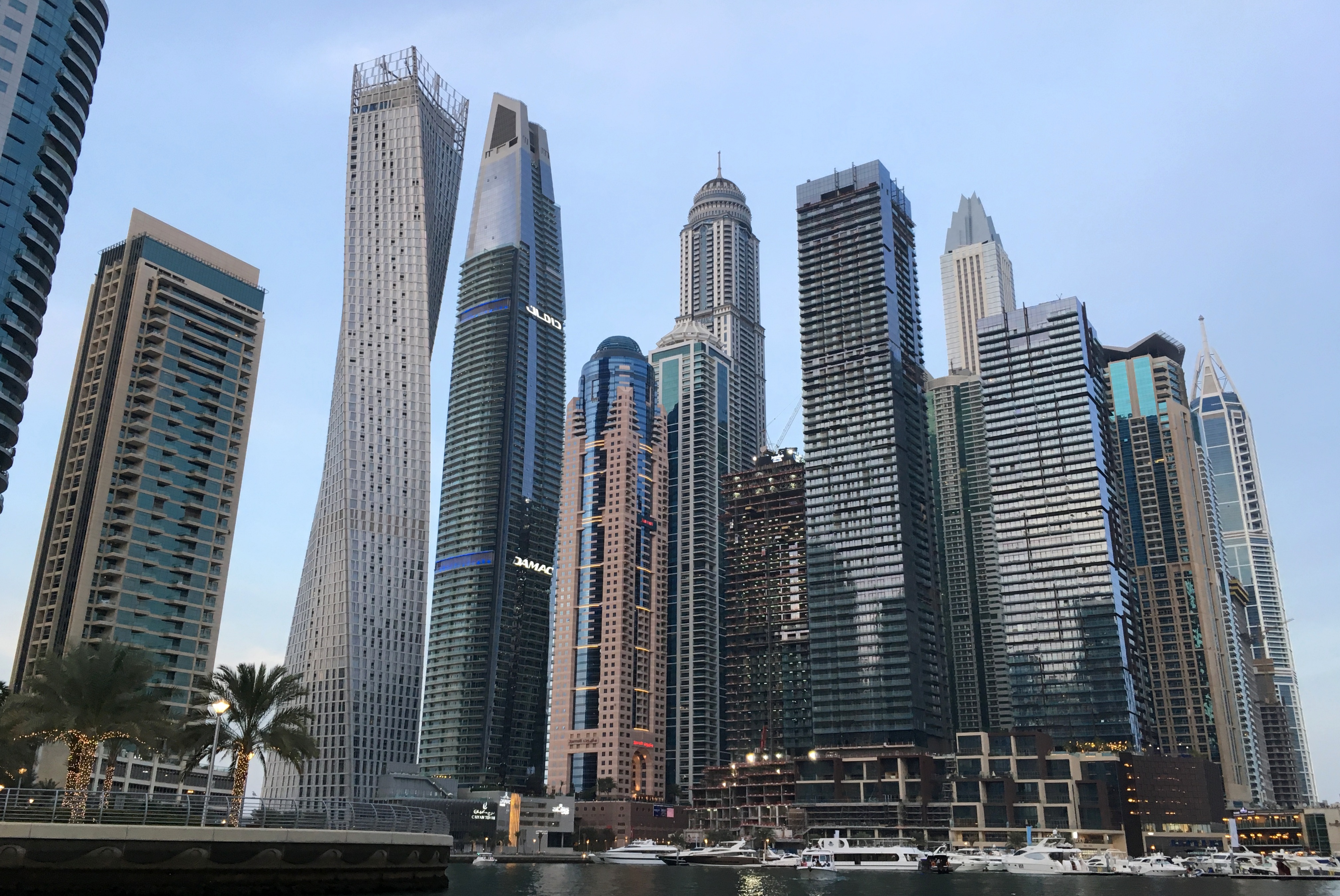 mooiste bezienswaardigheden in Dubai, UAE + wat te doen: Dubai Marina