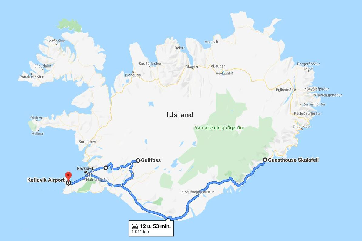 Praktische tips voor een vakantie naar IJsland: route