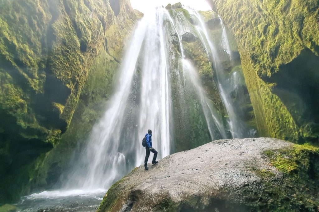 toffe vakantiebestemmingen herfst: Gljufrabui waterval Zuid-IJsland