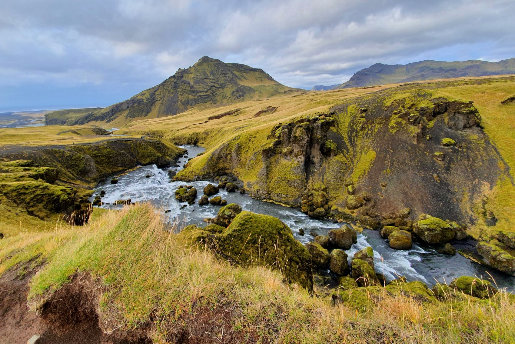 Skogafoss wandelpad Zuid-ijsland