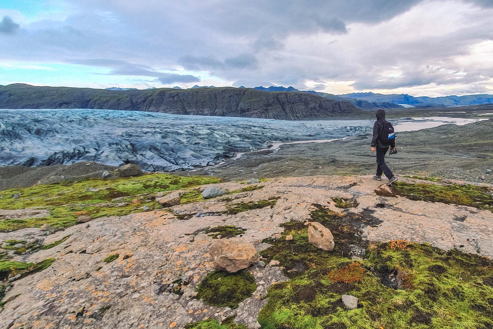Skálafellsjokull gletsjer wandeling skalafell zuid-ijsland