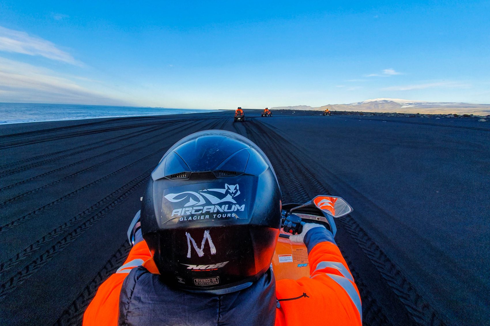 ATV black beach tour Zuid-IJsland