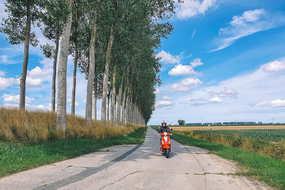 scooter meetjesland