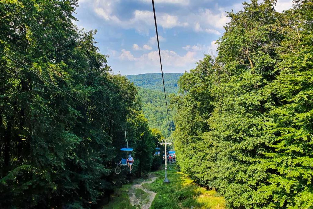 Bratislava Forest Park stoeltjeslift