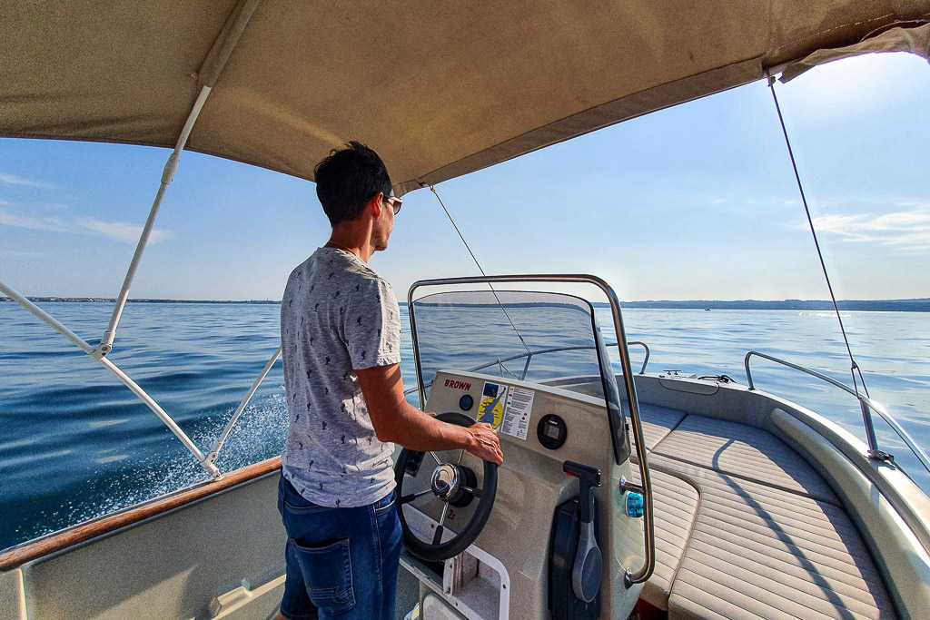 Boot huren op het Gardameer
