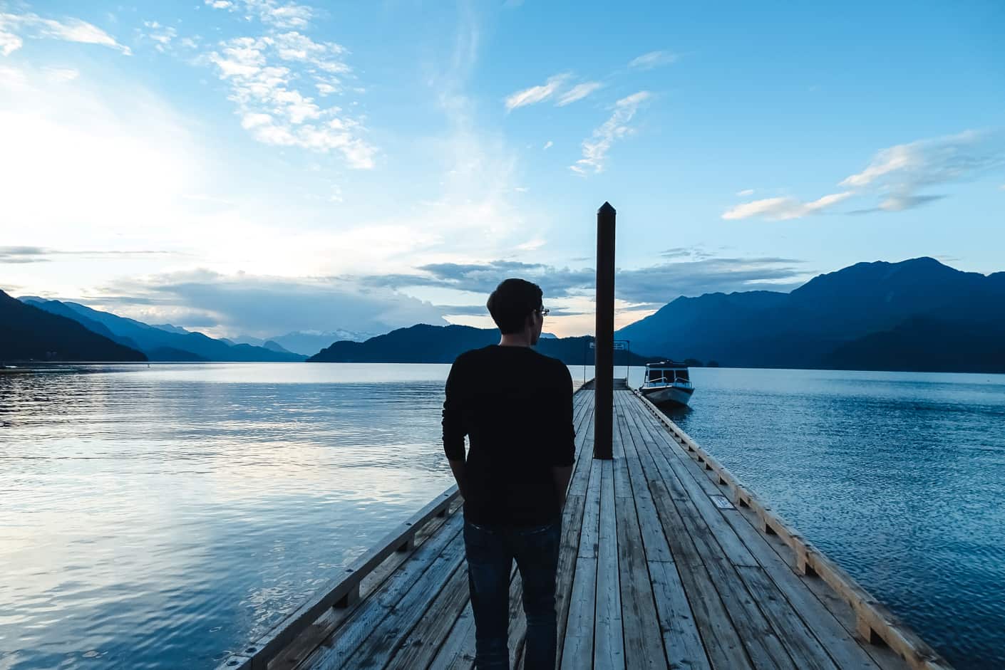 Harrison Lake : één van de mooiste plaatsen in West-Canada