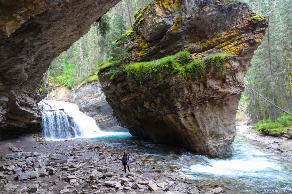 Johnston Canyon Trail in Banff