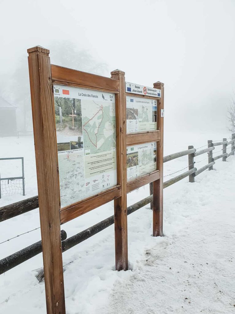 Bewegwijzering wandelingen Hoge Venen