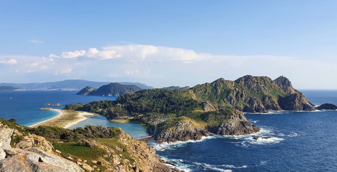 Cíes eilanden in Galicië