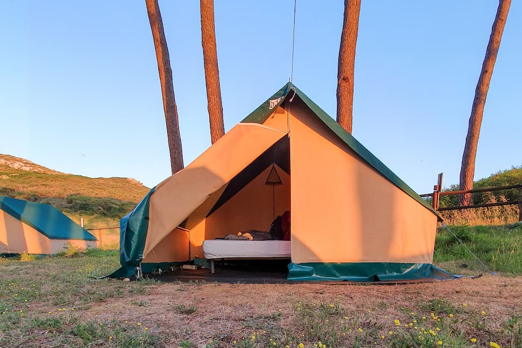 Tent op Camping Islas Cies