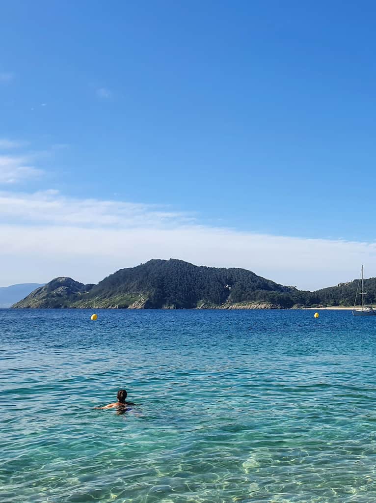 Zwemmen Cies eilanden