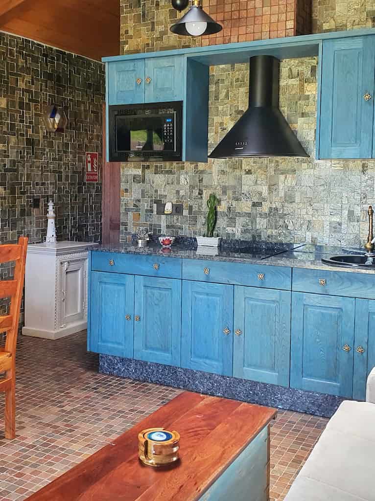  Keuken in hobbithuisje Mi Tesoro