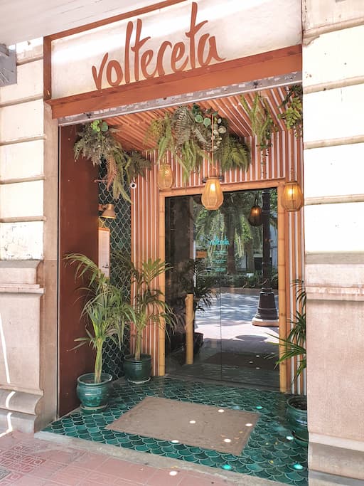 Ingang Restaurant Voltereta Bali