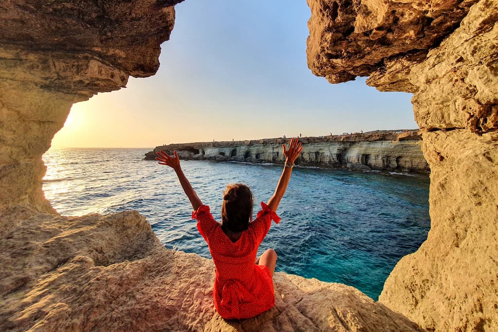 Wat te doen in Cyprus: Zeegrotten Cape Greco in Ayia Napa