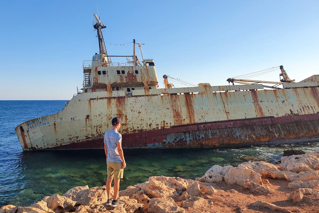 Wat te doen in Cyprus: leuke activiteiten + tips : Scheepswrack Edro III bezoeken