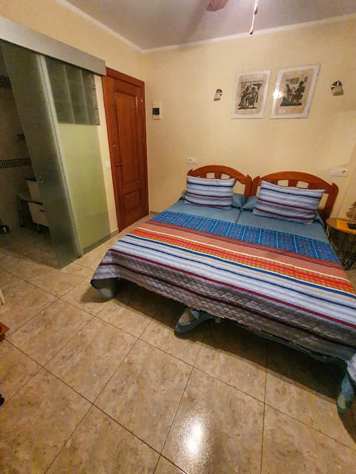 pension Hidalgo slaapkamer