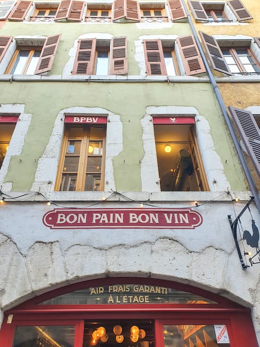 restaurant Bon Pain Bon Vin in Frankrijk
