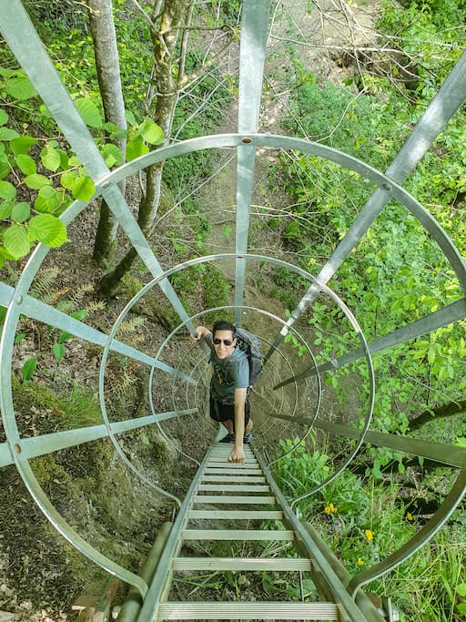 Laddertjeswandeling in Rochehaut (mooiste wandelingen België)