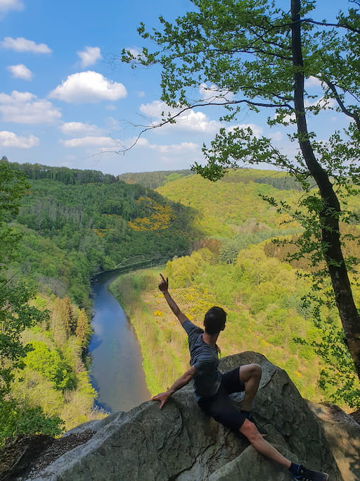Semois in Rochehaut in de Ardennen