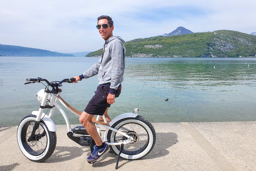 tips voor een vakantie aan het meer van Annecy in Frankrijk:: Fietsen rond het meer 