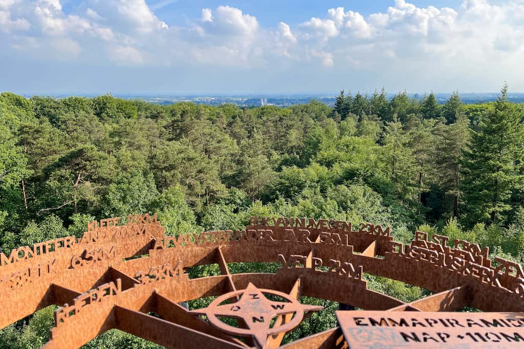 Emmapiramide - wandelen Nationaal Park Veluwezoom