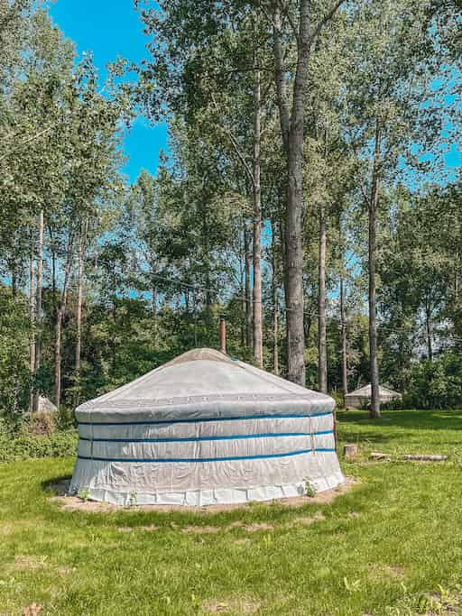 Terra Wolde: overnachten in een yurt