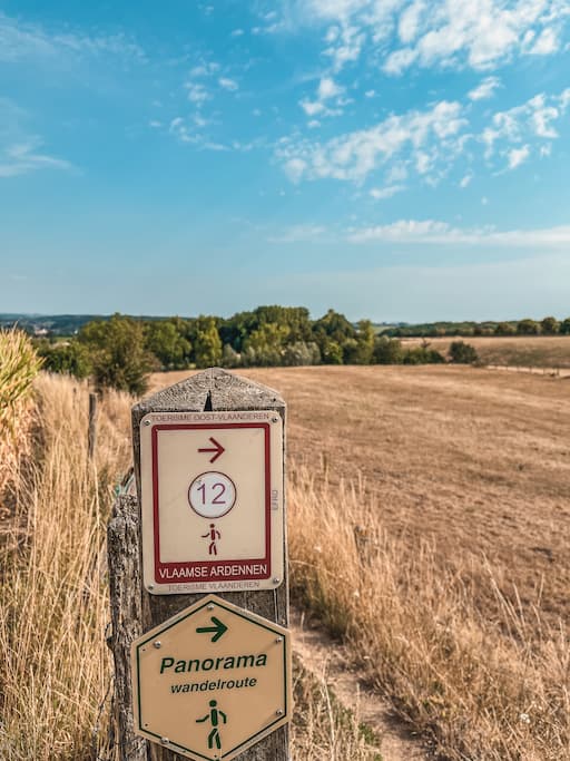mooiste wandelingen in de Vlaamse Ardennen: Panoramaroute