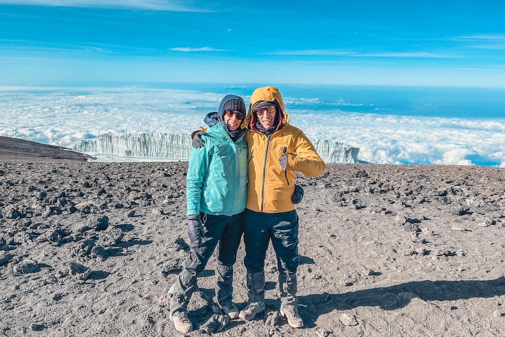 Uhuru Peak - Top van de Kilimanjaro, dak van Afrika
