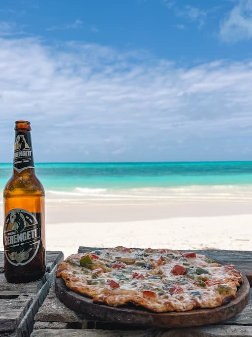 Eten met zicht op zee