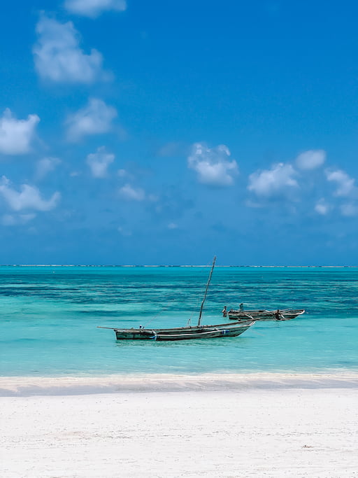 Jambiani Beach Zanzibar - beste bestemmingen winterzon vakantie