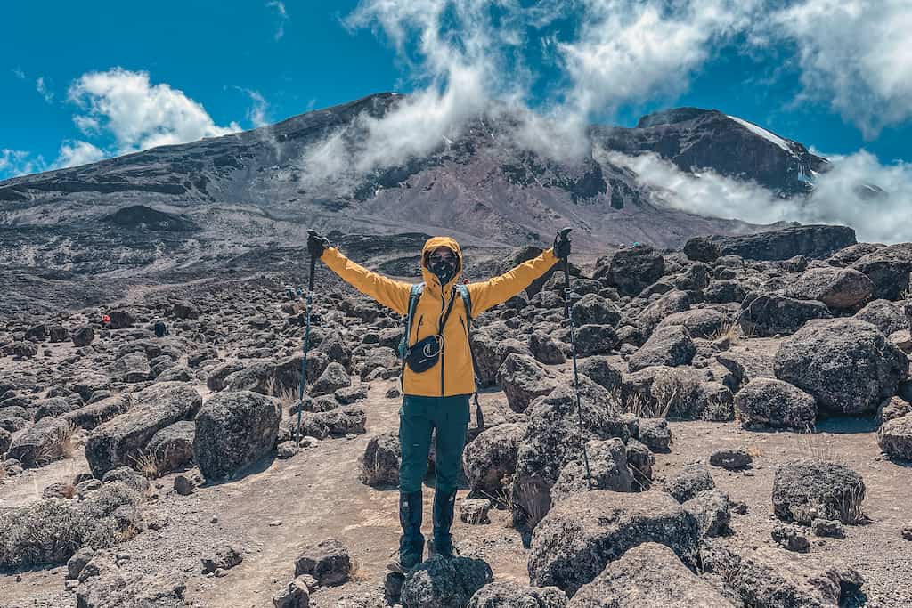 De beklimming van de Kilimanjaro in Afrika: dag 3