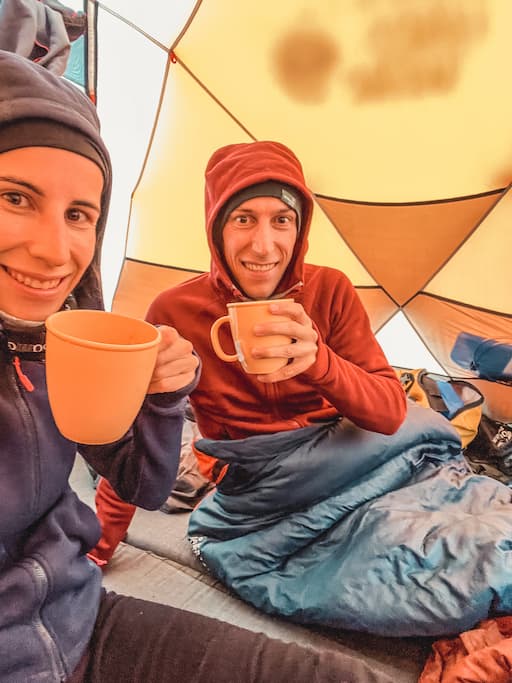 Machame kamp tent