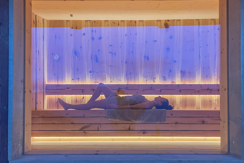 Op boerderijvakantie in Zuid-Tirol met Roter Hahn: sauna