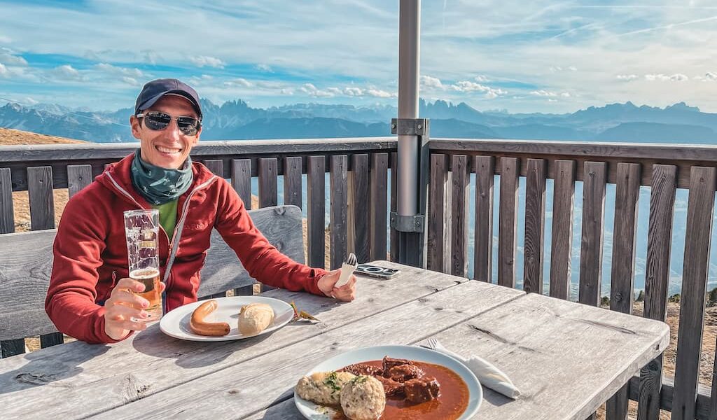 Via de top van de Königanger naar de Radlseehütte
