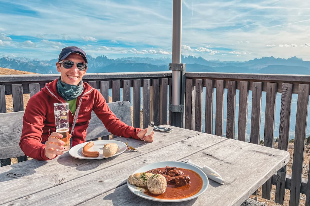 Via de top van de Königanger naar de Radlseehütte