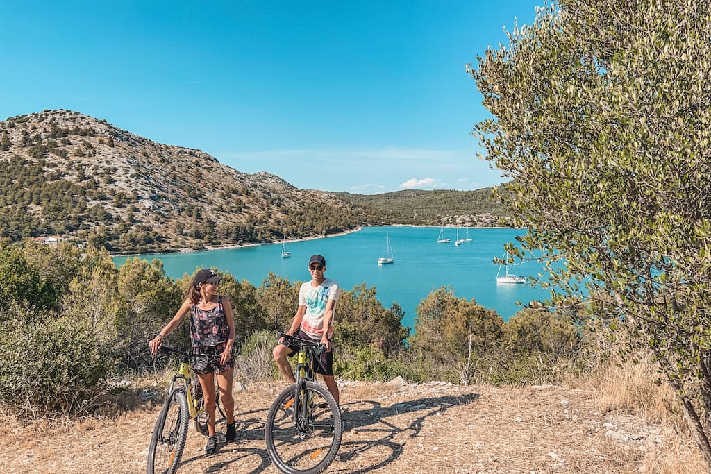 Fietsen op het eiland Dugi Otok