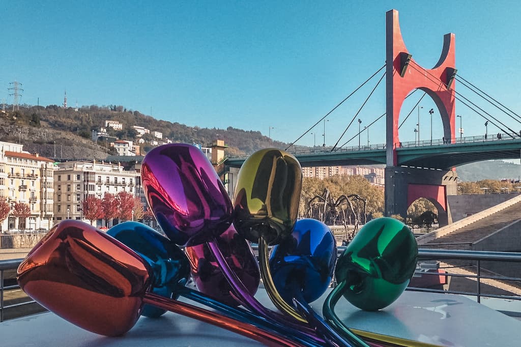 Citytrip Bilbao in Spanje : bezienswaardigheden + wat doen: Guggenheim Museum in Bilbao