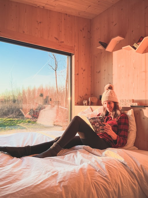 Slow Cabins: overnachten in een tiny house in de natuur