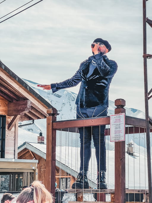 ultieme après-ski plek in Avoriaz: La Folie Douce