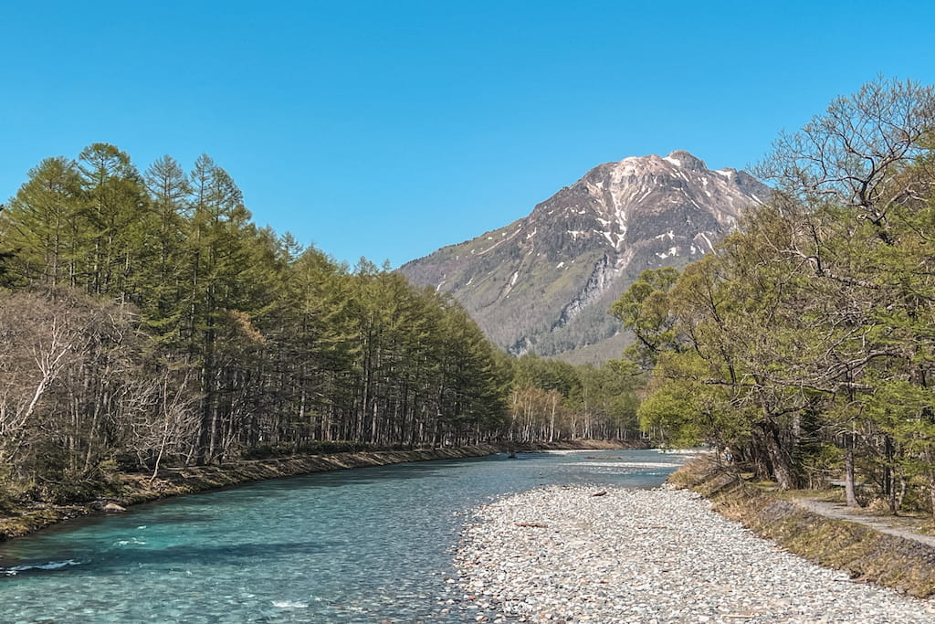 Wandelroute naar de top van Mount Yakedake