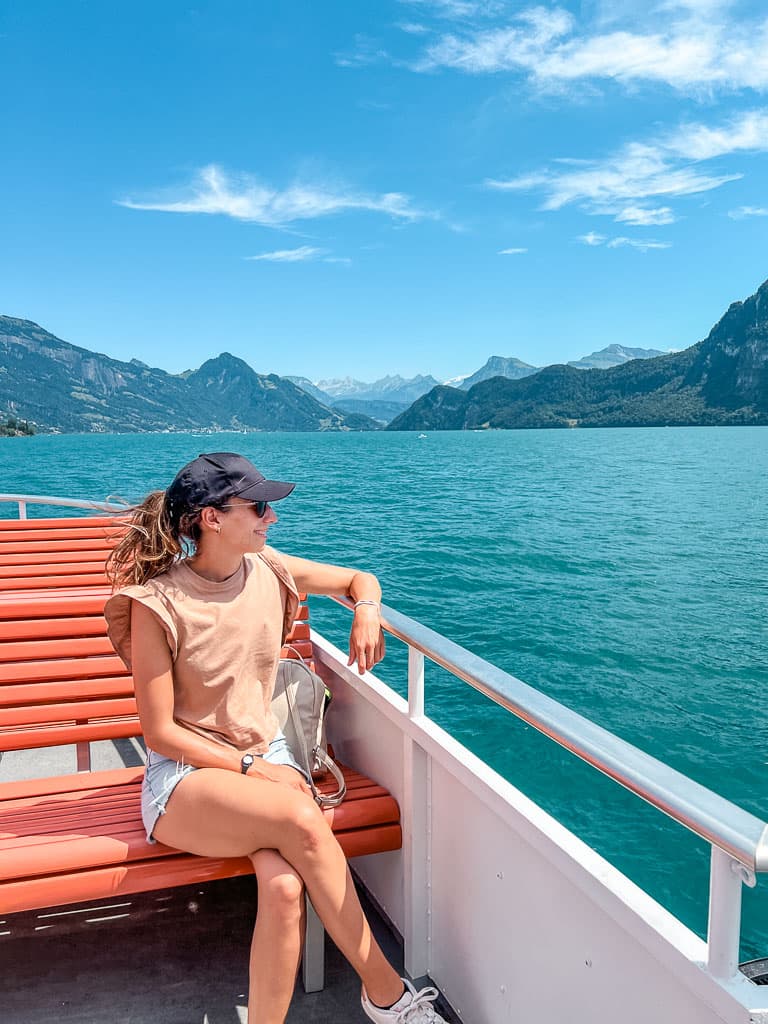 Swiss Travel Pass Zwitserland: ervaring, prijzen & tips: Boottocht op het Vierwoudstrekenmeer