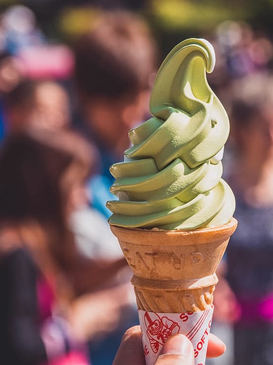 Matcha ijsje