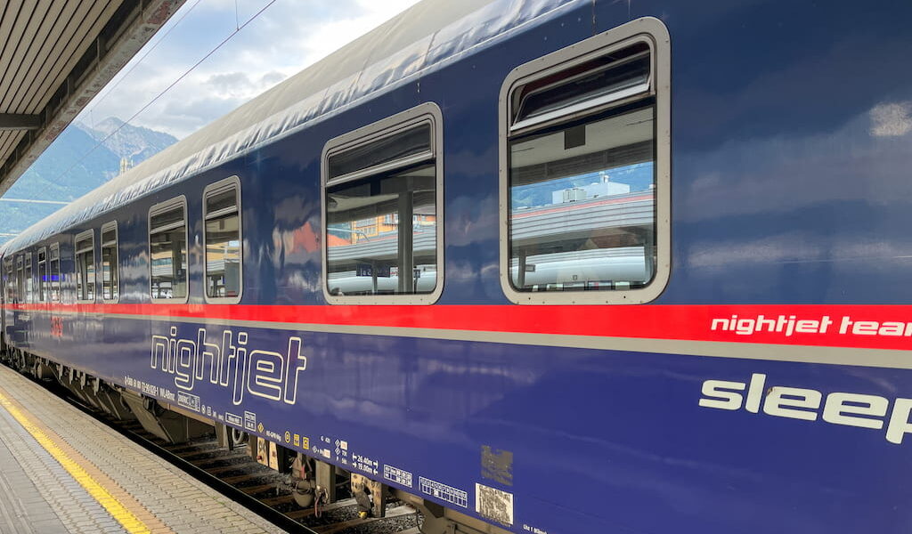 Met de ÖBB nachttrein naar Tirol in Oostenrijk
