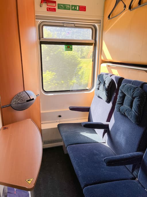 Met de ÖBB nachttrein naar Tirol in Oostenrijk